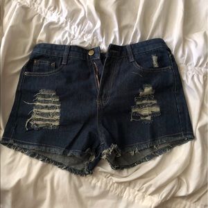Jean shorts